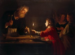 Saint Joseph et Jesus