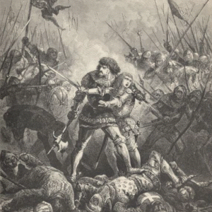 Jean II et son Fils au combat
