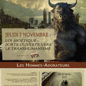 Jeudi 7 novembre: à Villié-Morgon transhumanisme et repas beaujolais !